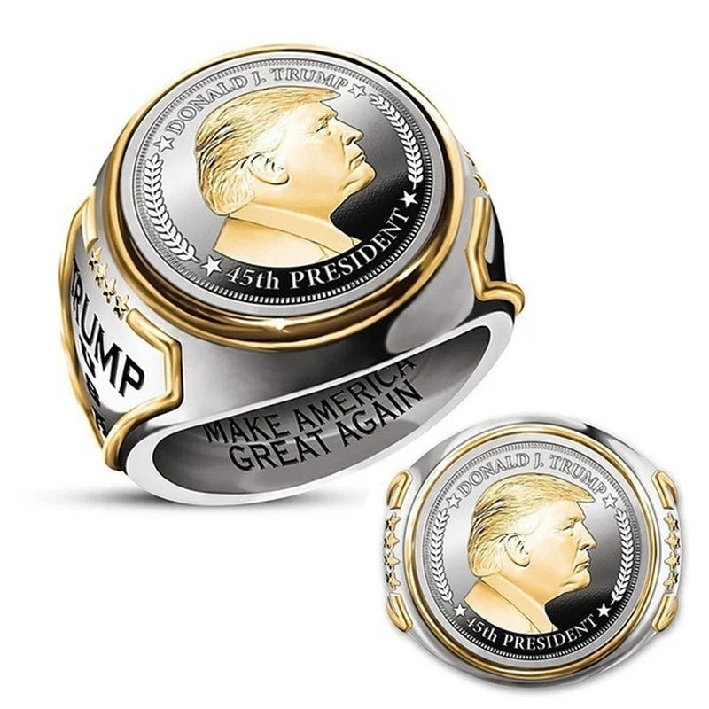 Donald J. Trump Patriot Ring