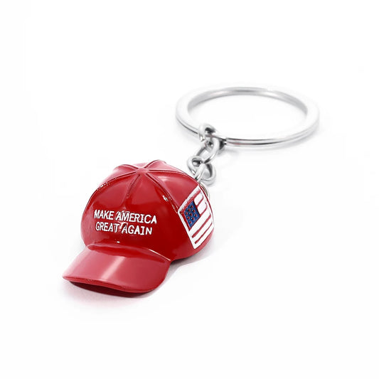 MAGA Hat Keychain