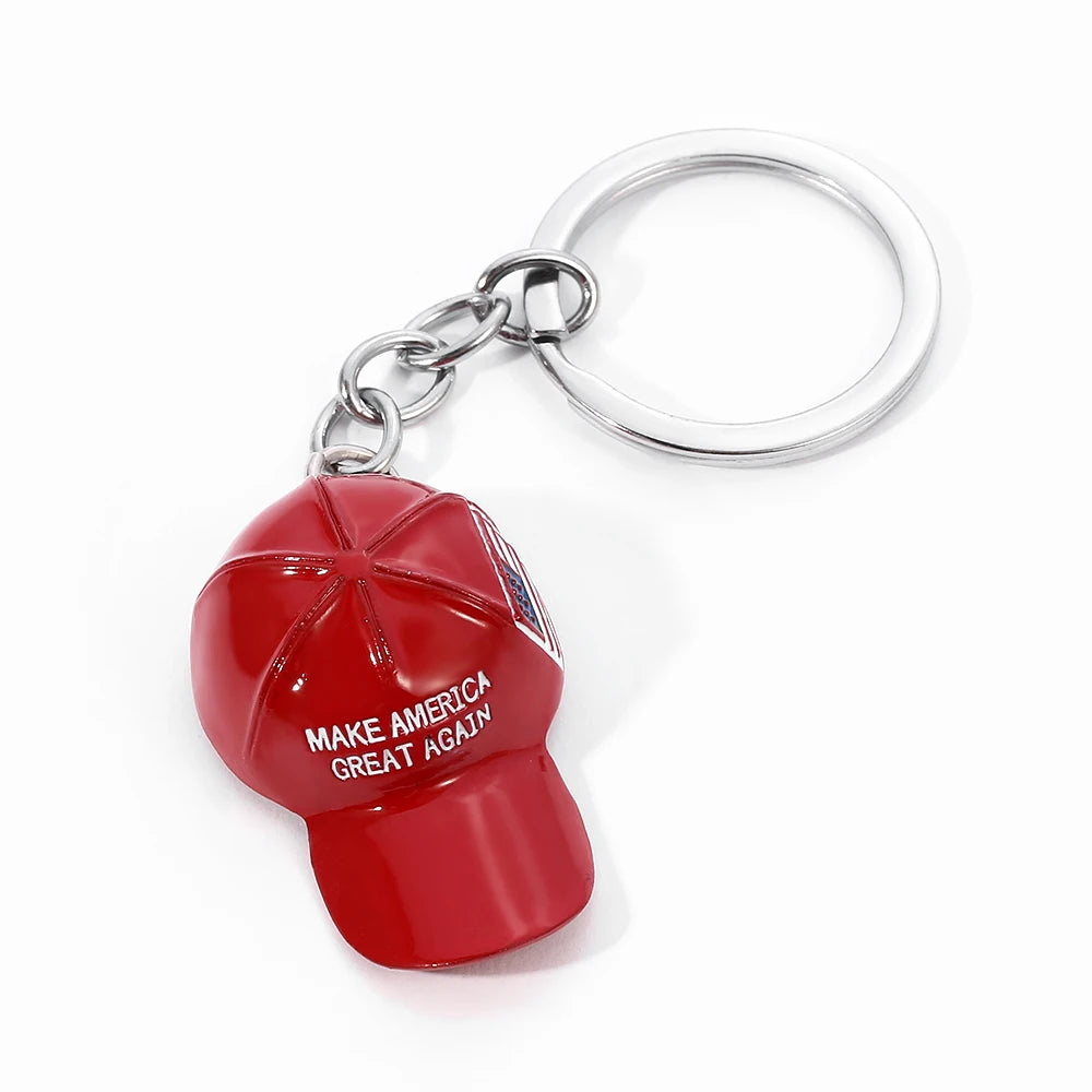 MAGA Hat Keychain