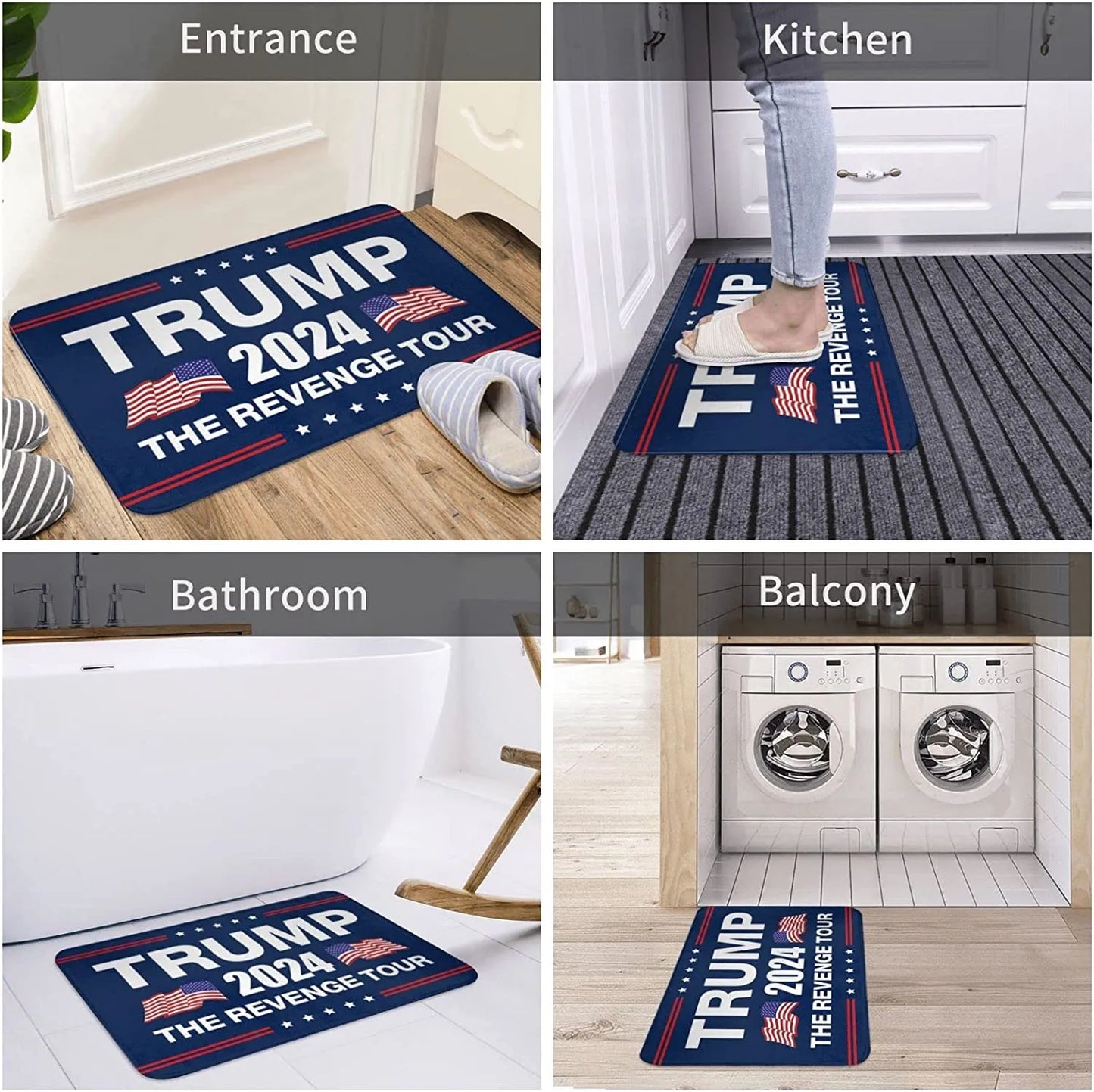 Trump 2024 "The Revenge Tour" Premium Mat